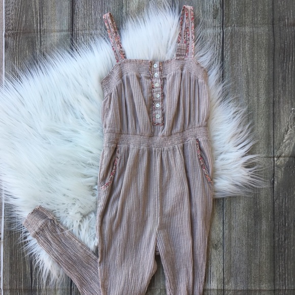 Anthropologie Other - Dainty Anthropologie Eloise cotton jumpsuit SZ S